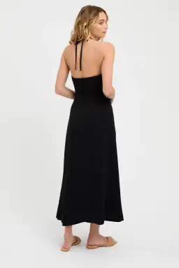 Kookai Hayman Cross Tie Dress Black Size AU 6 for rent on The Volte - image 3