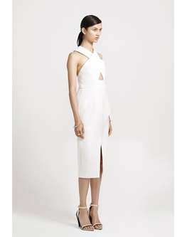 Manning Cartell Date and Text Dress White size 8 for rent on The Volte - image 2