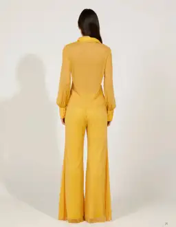 Alice McCall Elodie Top and Pants Set Yellow Size 10 for rent on The Volte - image 3