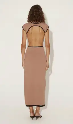 Hansen & Gretel Evelyn Dress Brown Size M / AU 10 for rent on The Volte - image 3