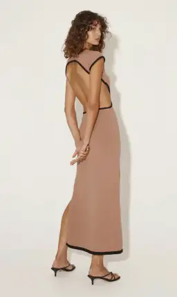 Hansen & Gretel Evelyn Dress Brown Size M / AU 10 for rent on The Volte - image 2