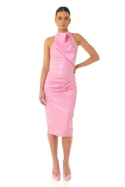 Eliya The Label The Jazlyn Dress Pink Size AU 8 for rent on The Volte - image 1