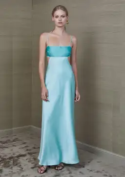 Bec & Bridge Agatha Dress Blue Size AU 10