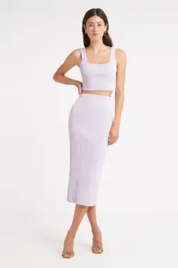 Kookai Stirling Set in Lavender Size AU 8 for rent on The Volte - image 1