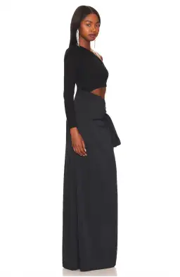 Lovers & Friends Amelie Gown Black Size AU 8 for rent on The Volte - image 2