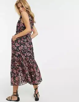 Stevie May Dakota Midi Dress Floral Size XS  for rent on The Volte - image 3