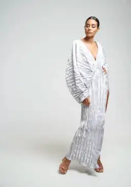 L'idee De Luxe Gown in Metallic Size AU 8 for rent on The Volte - image 2