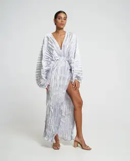 L'idee De Luxe Gown in Metallic Size AU 8 for rent on The Volte - image 1