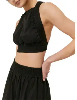Saba Kiera Crop and Skirt Set Black Size 8 for rent on The Volte - image 3
