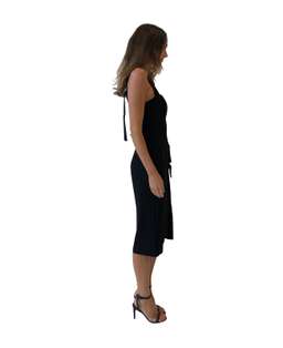 Rebecca Vallance Celestina Tie Dress in Black size 8 for rent on The Volte - image 3