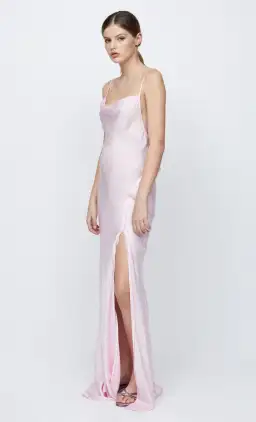Bec & Bridge Joelle Split Maxi Dress Quartz Blush Size AU 6 for rent on The Volte - image 4