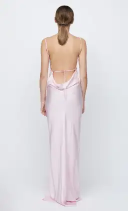 Bec & Bridge Joelle Split Maxi Dress Quartz Blush Size AU 6 for rent on The Volte - image 5