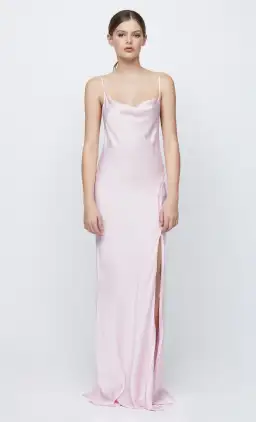 Bec & Bridge Joelle Split Maxi Dress Quartz Blush Size AU 6 for rent on The Volte - image 3
