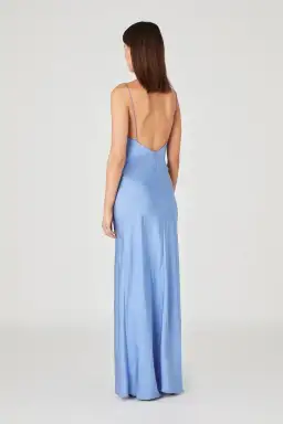 Camilla And Marc Monroe Slip Dress Blue Size AU 10 for rent on The Volte - image 3