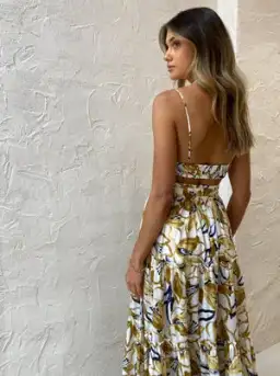 Bec & Bridge Eugenie Maxi Dress Multi-colored Size AU 8 for rent on The Volte - image 2