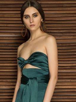 Bronx and Banco Havana Jumpsuit Green Size 8 for rent on The Volte - image 2