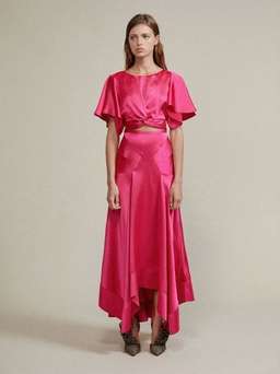 Acler Palmera Set Pink Size AU 10 