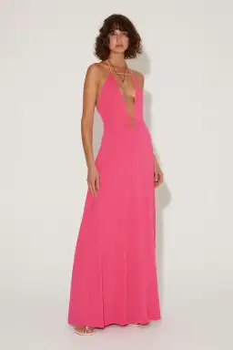 Hansen and Gretel Charlee Dress Magenta Size S/AU 8