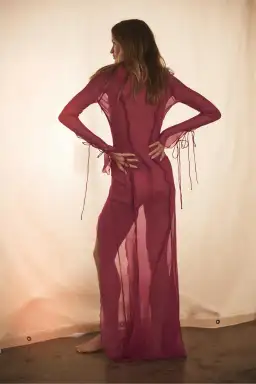 Rat & Boa Farretti Dress Pink Size 8 / S for rent on The Volte - image 3