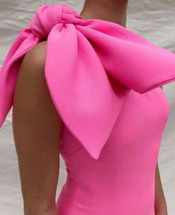 By Johnny Zoe Love Tie Midi Dress Pink Size 14 for rent on The Volte - image 3