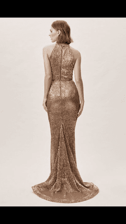 Bronx & Banco Moon Gown Gold Size 8 for rent on The Volte - image 2