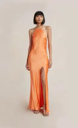 Bec & Bridge Annika Maxi Dress Coral Size 6  for rent on The Volte - image 2