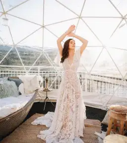 We Are Reclamation There's Only This Moment Gown One Size for rent on The Volte - image 17