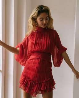 Shona Joy Clemence mini red size 12  for rent on The Volte - image 1