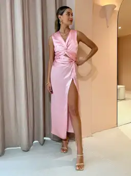 Anna Quan Violeta Dress in Rosa Size 6 for rent on The Volte - image 1