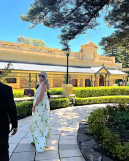 Oroton Field Daisy Gown in Soft Cream Size 10 for rent on The Volte - image 5