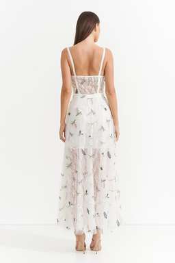 Asilio Botanical Crush Bra Dress White Size 12 for rent on The Volte - image 2