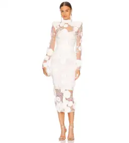 Zhivago The Vendetta Dress White Size 8 for rent on The Volte - image 1