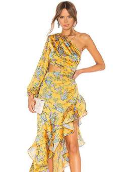 Bronx & Banco Hanna Gown Floral Size 6 for rent on The Volte - image 2