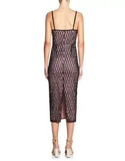 Manning Cartell Womens Pencil Dress Ropes & Cords Blaconette Lace Size 10 for rent on The Volte - image 3