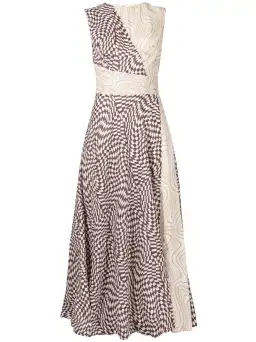 Rachel Gilbert Lola Dress Print Size 0/AU 6 for rent on The Volte - image 3