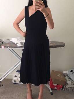 Dion Lee Coil Pleat Dress Size 6 for rent on The Volte - image 2