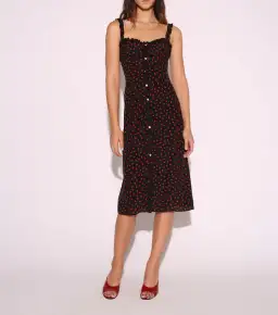 Realisation Par The Juliet Midi Dress in Italia Spot Size M / Au 10 for rent on The Volte - image 1