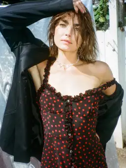 Realisation Par The Juliet Midi Dress in Italia Spot Size M / Au 10 for rent on The Volte - image 3