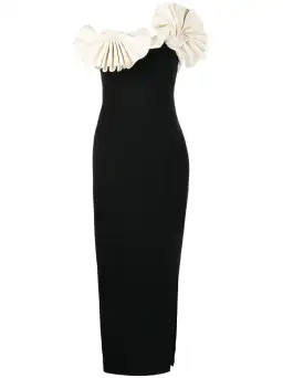 Rachel Gilbert Lavina Dress Black Size 4 / AU 14 for rent on The Volte - image 3