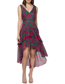 Pilgrim Lilian Gown Print Size 14  for rent on The Volte - image 1