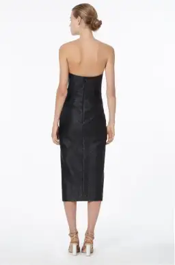 Manning Cartell New Radicals Strapless Midi Dress Black Size 6 for rent on The Volte - image 2