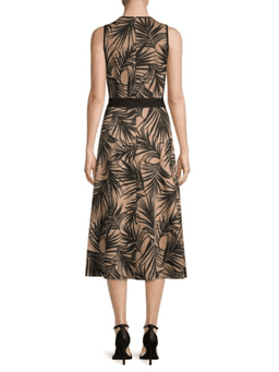 Hugo Boss Print Midi Dress