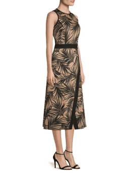 Hugo Boss Print Midi Dress