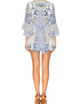 Camilla Salvsumm Summer Low V Neck Playsuit