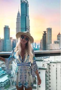 Camilla Salvsumm Summer Low V Neck Playsuit