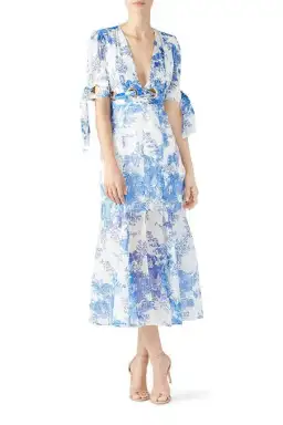 Alice McCall Only Everything Midi Dress Floral Size 6