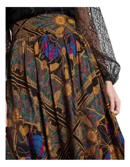 Sass & Bide One Day I Am Print Midi Skirt Multi Size 6 for rent on The Volte - image 2