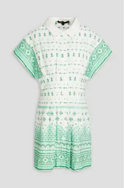 Maje Guipure Dress Print Size 38/AU 10  for rent on The Volte - image 1