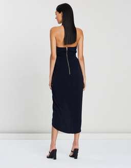Shona Joy Knot Dress - Navy