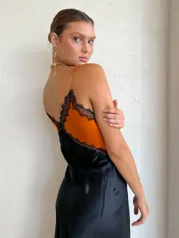 Ginia Sadie Dress In Black Size AU 6